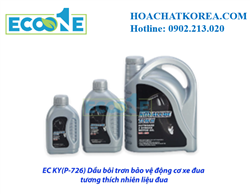 EC KY(P-726) Dầu bôi trơn bảo vệ động cơ xe đua tương thích nhiên liệu đua